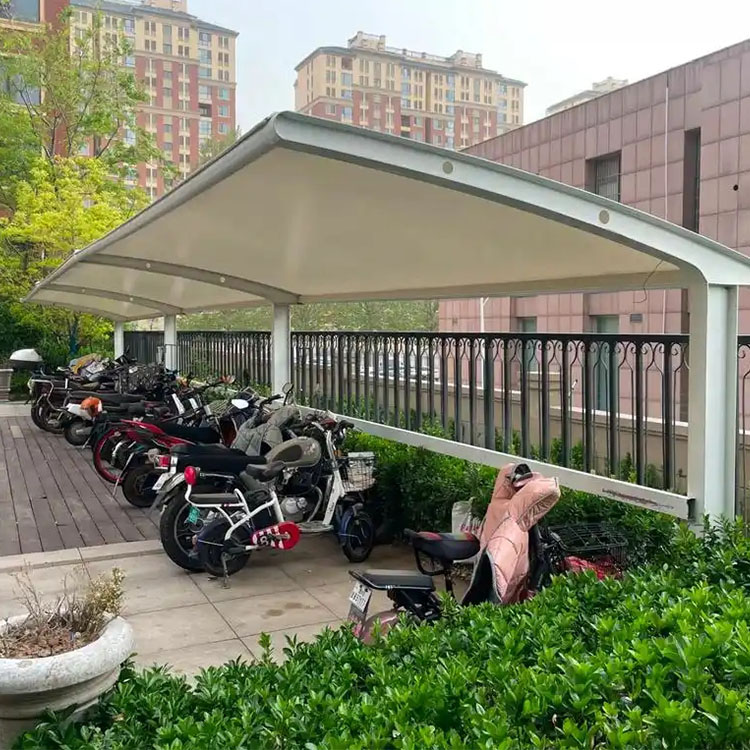 宝山区膜结构电动车棚